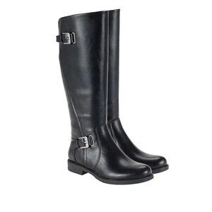 NiB Baretraps Womens Carmen Riding Boots Jet Black Size 6.5 Boot $79 1SH51